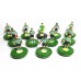 Subbuteo Andrew Table Soccer Sporting Lisbon 2017-18 on classic Hasbro bases